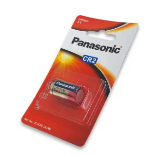 【Panasonic 國際牌】升級版 CR2 CR2R 一次性3V鋰電池-2顆入-公司貨(適用拍立得 相機)