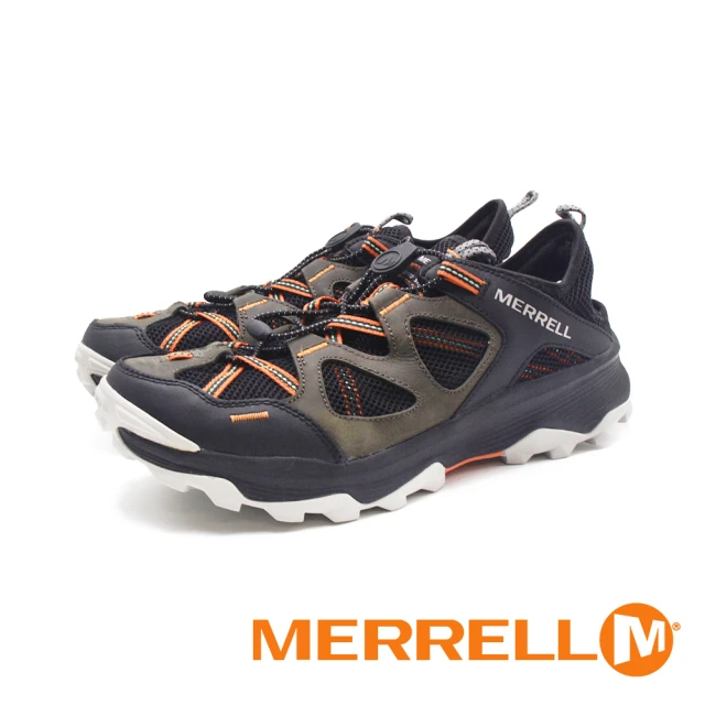 MERRELLMERRELL 男 SPEED STRIKE LTR SIEVE 快乾水陸兩棲鞋 男鞋(黑綠)