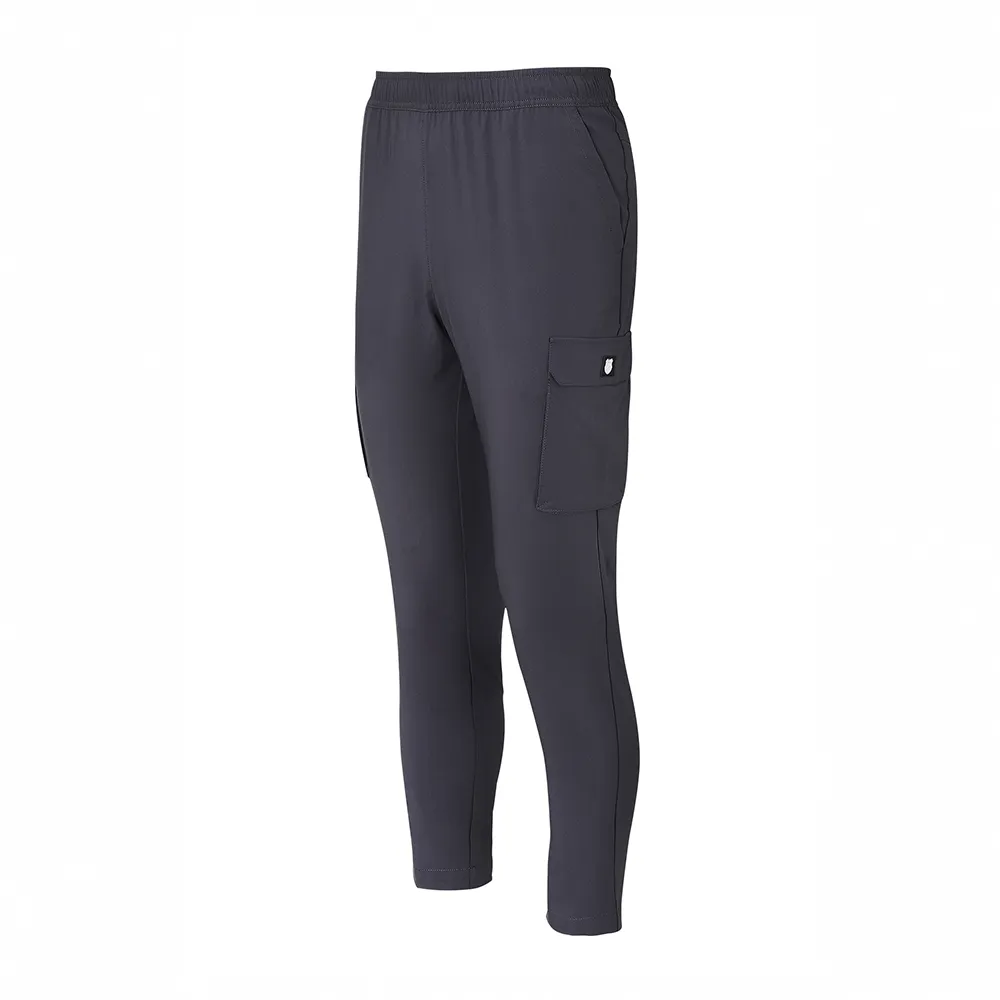 【K-SWISS】吸排運動長褲 PF Pants-男-灰(109146-057)