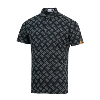 【Munsingwear】企鵝牌 男款深灰色短袖棉衫 MGPE2A05