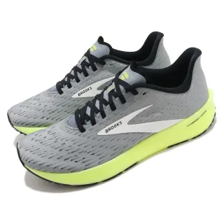 【BROOKS】訓練型跑鞋 Hyperion Tempo 灰 黃 白 路跑 太陽神節奏 男鞋(1103391D099)