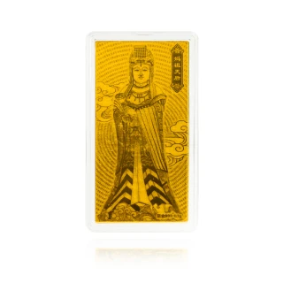 【金喜飛來】黃金金片媽祖菩薩紀念款(0.02錢±0.01)