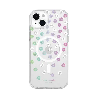 【KATE SPADE】iPhone 15 MagSafe 精品手機殼 幻彩小花(磁吸 iPhone14 / 13可共用)