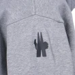 【MONCLER】秋冬新款 Grenoble Day-Namic 系列 男款 品牌LOGO 長袖帽T-灰色(S號、M號)