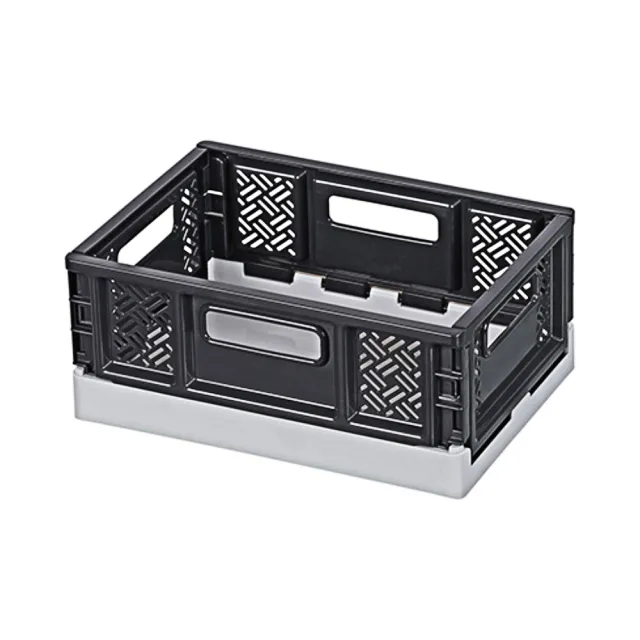 【KEYWAY 聯府】小吉恩萬用摺疊籃-6入(桌上型 堆疊收納 折疊收藏 置物籃 MIT台灣製造)