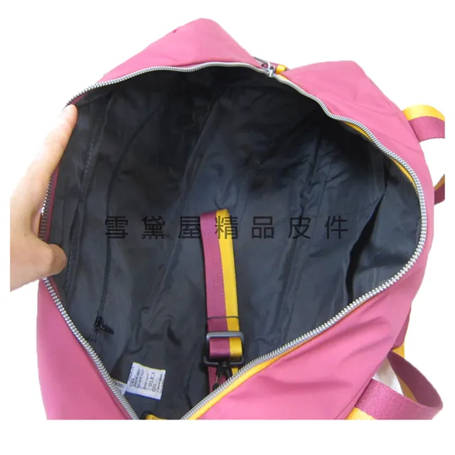 【KAWASAKI】旅行袋中容量可固定行李拉桿(輕量防水尼龍布運動休閒旅行物品手提肩背斜側附長背)