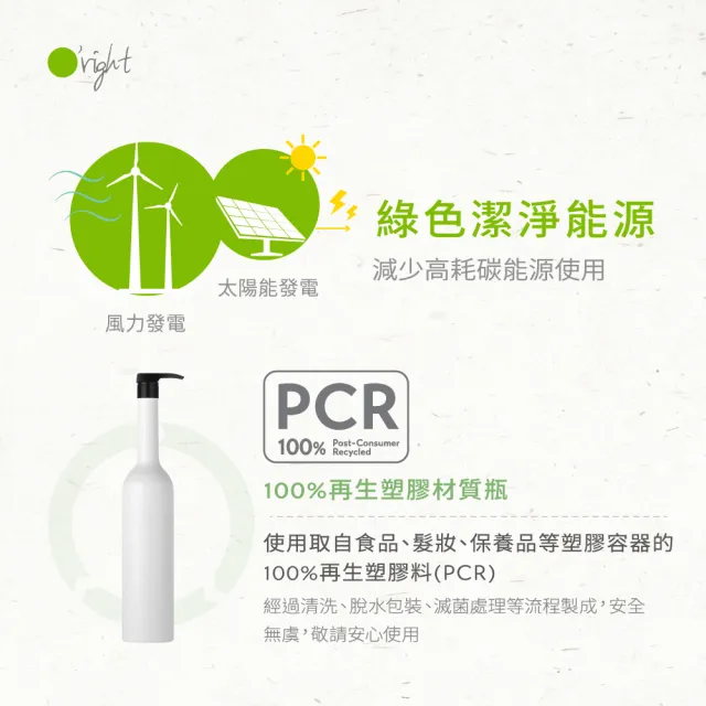 【O’right 歐萊德】零度C洗髮精1000ml