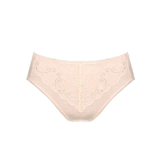 【曼黛瑪璉】包覆提托經典 中腰三角內褲 M-XXL(亮金膚)