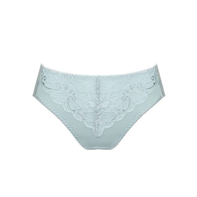 【曼黛瑪璉】包覆提托經典 中腰三角內褲 M-XXL(沉穩綠)