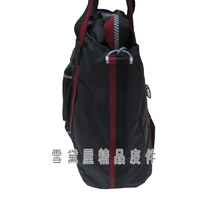 【KAWASAKI】托特包大容量可A4資料夾(8吋平板手提袋可手提肩背斜側背附長背帶購物袋男女全齡適用)