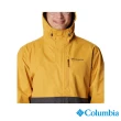 【Columbia 哥倫比亞 官方旗艦】男款-Omni-Tech防水2L外套-黃褐(UWE68480YL/HF)