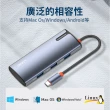 【LDNIO】五合一 Type-C 多功能HUB轉接器 PD100W Mac轉接頭 USB3.0 HDMI集線器
