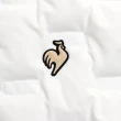 【LE COQ SPORTIF 公雞】休閒經典羽絨外套 女款-白色-LWS62330
