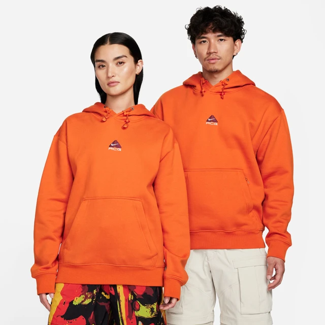 NIKE 耐吉 長袖帽T_中性_AS U ACG TF TUFF FLC PO HOODIE_橘色(DH3088893)