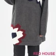 【RED HOUSE 蕾赫斯】花朵長版針織衫(共二色)