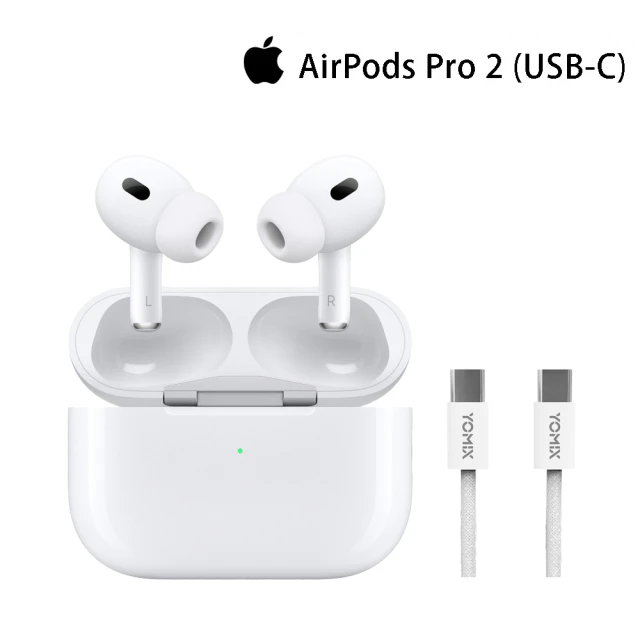 AppleApple 蘋果 60W編織線組AirPods Pro 2（USB-C充電盒）