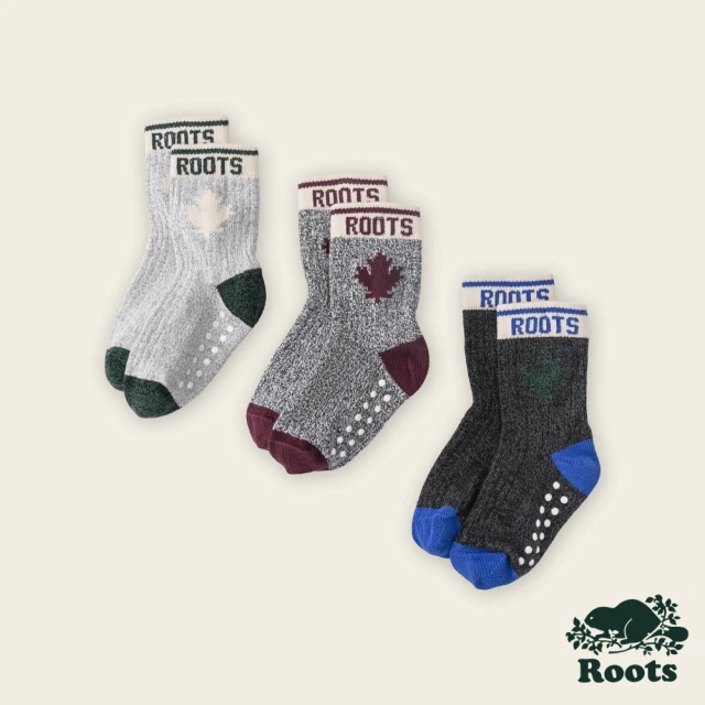 Roots Roots大童-率性生活系列 費爾島針織短襪-2