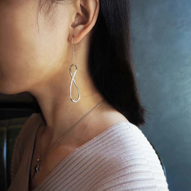 mittag infinity earring_無限耳環(無限符號 數學符號 無窮 無盡)