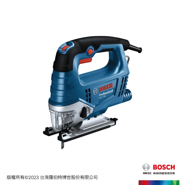 【BOSCH 博世】快拆可調速線鋸機(GST 750)