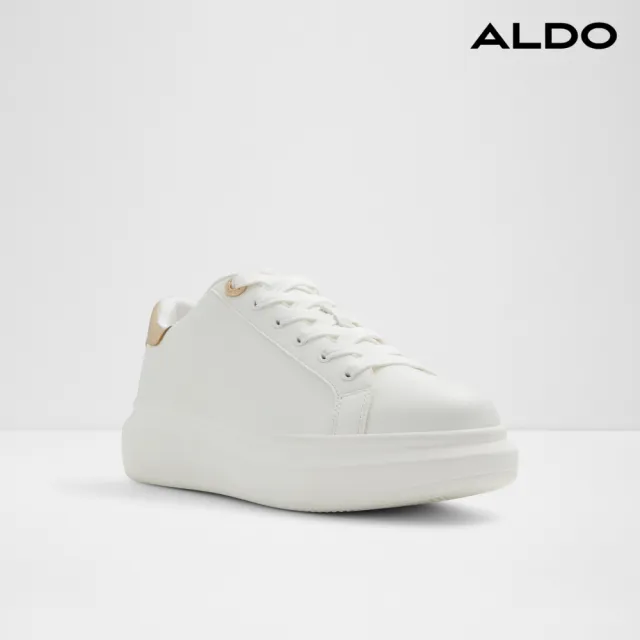 【ALDO】雙11★REIA-流行百搭款小白鞋-女鞋(白金)