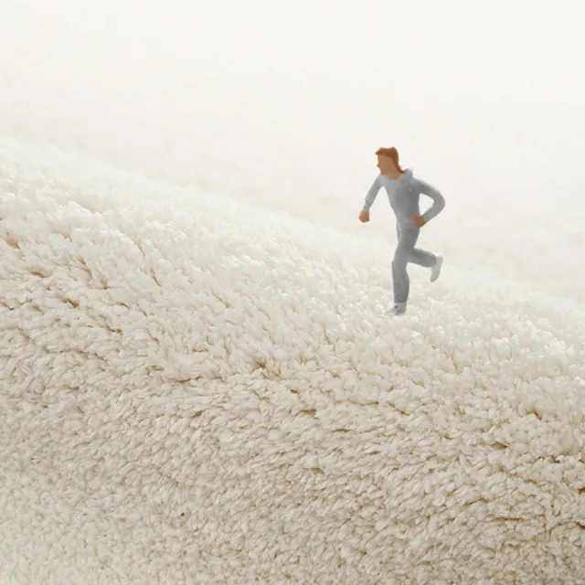 【凡尼塔】羊羔絨素色圓形地毯(160cm 北歐 仿羊絨 短毛 簡約 保溫保暖 白色 房間  床邊 臥室 抓周 地墊)