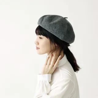 【Bonita 葆倪】日本進口 毛呢貝蕾帽-992-3507(日本進口毛呢貝蕾帽)
