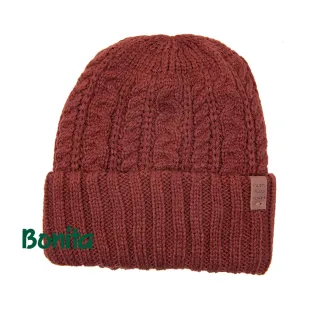 【Bonita 葆倪】日本進口 麻花雙面毛線帽-992-3502(日本進口手工雙面毛線帽)