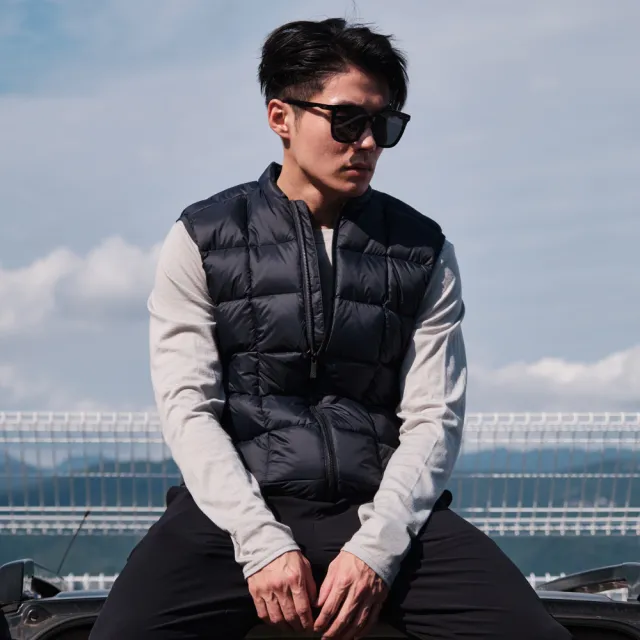 【Alchemy Equipment】男 經典防潑水超輕量羽絨保暖背心(輕量/國旅/登山健行/秋冬穿搭/無袖外套)