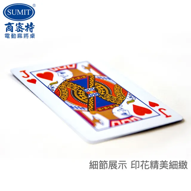 【商密特】PVC 藍色版 撲克牌(３盒入)