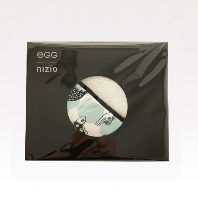 【Nizio】聯名限定組-OGG x Nizio 小蘑菇成長浴巾/浴袍 禮盒(浴巾+大人圍裙＋包巾＋浴袍/斗篷)