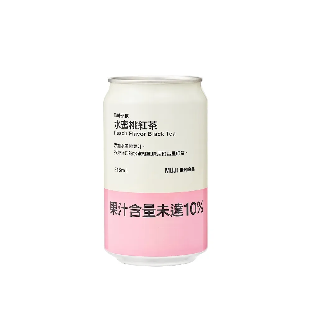 【MUJI 無印良品】風味茶飲 水蜜桃紅茶 ３１５ｍｌ