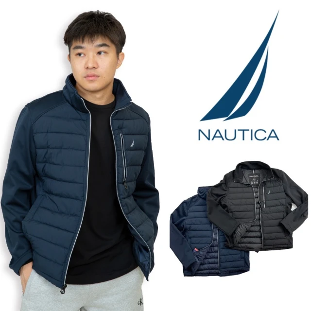 NAUTICA 帆船 男生 鋪棉外套 防水 防風 平輸品(無帽 外套)