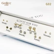 【Golicc】耳環  一周耳釘 倒數日期 7日 心情套裝組(雙十 萬聖節 生日 飾品 耳釘 耳飾 耳墜 禮物)