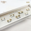 【Golicc】耳環  一周耳釘 倒數日期 7日 心情套裝組(飾品 耳飾 生日禮物 滿額贈7日花盒組)