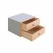 【有情門】STRAUSS Lab 小采置物櫃-雙抽/高24.5(製作期2-3週/實木/MIT/收納櫃/置物盒/)