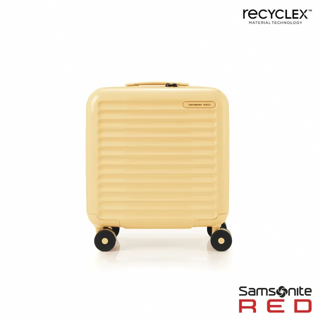 【Samsonite RED】15吋 TOIIS BLOSSOM 極簡線條PC登機箱/機長箱/行李箱/行動辦公室(多色可選)