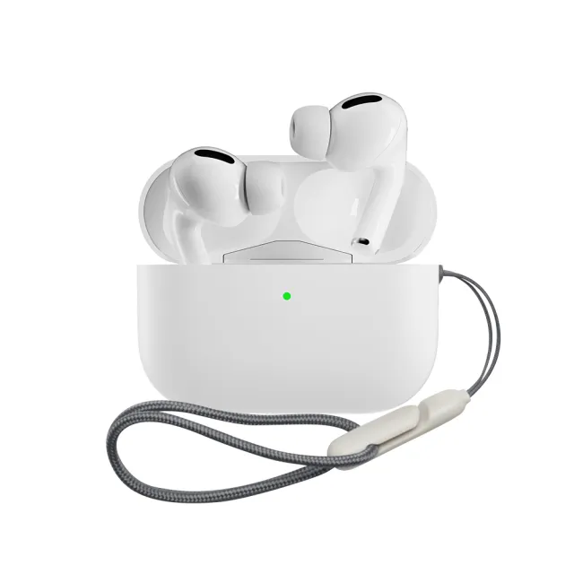 Apple 蘋果 獨家保護套+掛繩組B 級福利品 AirPods Pro 2(Lightning充電盒)