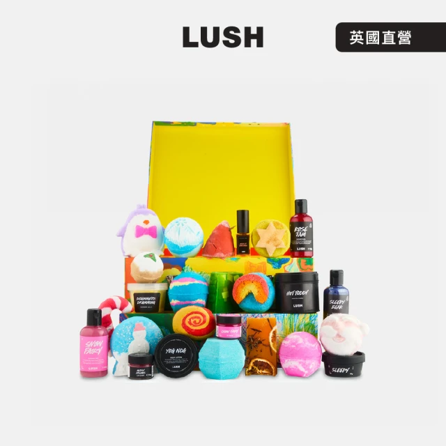 LUSH 嵐舒 薑餅人 沐浴泡澡禮盒(聖誕禮盒)