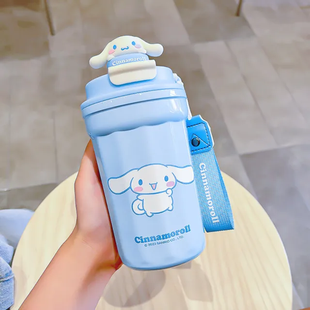 【SANRIO 三麗鷗】316不鏽鋼卡通印花保溫咖啡杯 - 480ml(庫洛米/美樂蒂/大耳狗/布丁狗)