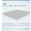 【本木】本木-抗菌高碳鋼2.4mm硬獨立筒床墊(單大3.5尺)