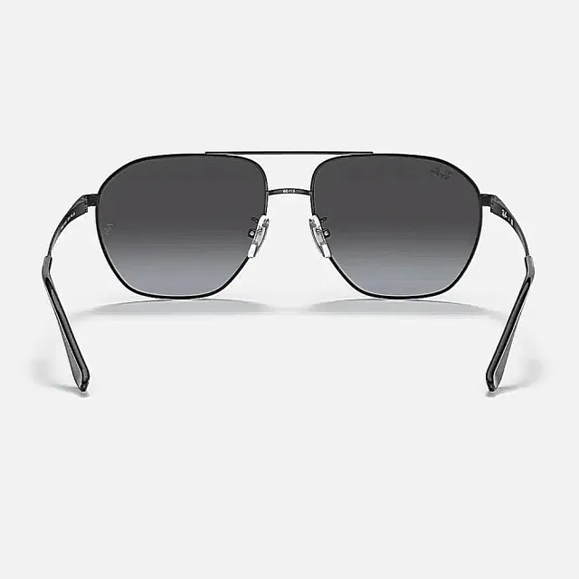 【RayBan 雷朋】將軍款飛官漸層太陽眼鏡(RB3692D-002/8G 60mm 漸層鏡片)