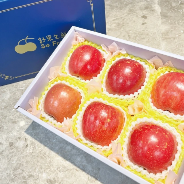 舒果SoFresh 日本青森#36蜜富士蘋果6顆禮盒(約1.