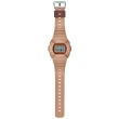 【CASIO 卡西歐】G-SHOCK 金屬防護 霧面時尚電子方形腕錶 母親節 禮物(DW-5700PT-5)