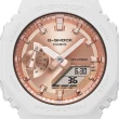 【CASIO 卡西歐】G-SHOCK WOMEN 碳核心防護 時尚八角雙顯腕錶 禮物推薦 畢業禮物(GMA-S2100MD-7A)