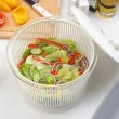 【YOSHIKAWA】蔬菜脫水器 沙拉拖水器 蔬菜瀝水藍(小款 2.6L)
