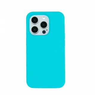 【Candies】iPhone 15 Pro 適用6.1吋  Simple系列素面殼手機殼(藍)