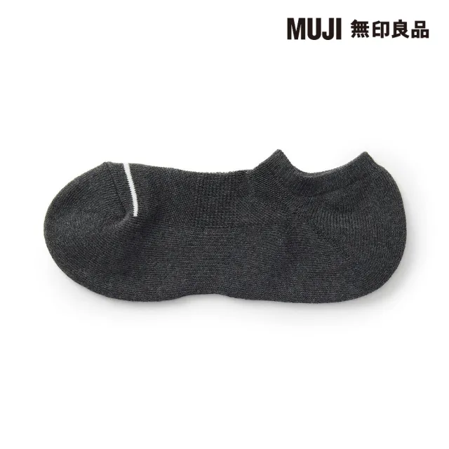 【MUJI 無印良品】男棉混足底圈絨厚織淺口直角襪(共5色)