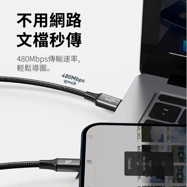 【BASEUS】20W Type-C 1.5M一拖三尼龍編織快充充電線 車用蘋果手機充電線(iphone/三星)