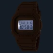 【CASIO 卡西歐】G-SHOCK 大地色調 霧面簡約電子腕錶 母親節 禮物(DW-5600NC-5)