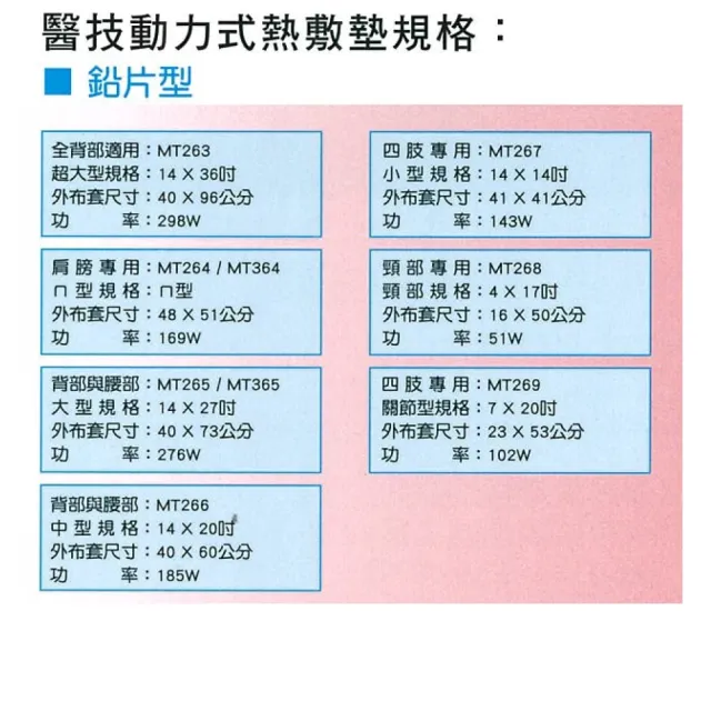 【E-GMED 醫技】動力式熱敷墊 ㄇ型(48X51公分/肩膀專用)